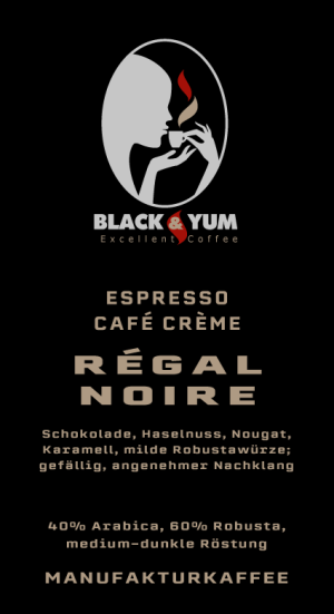 Espresso régal noire