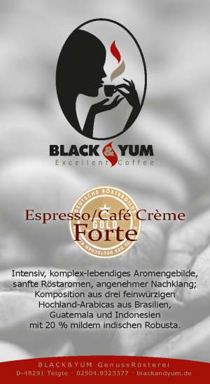 Espresso/Café Crème Forte