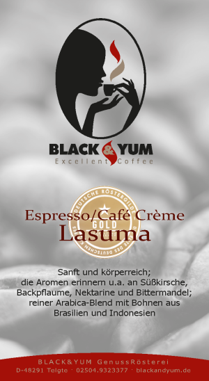 Espresso/Café Crème Lasuma