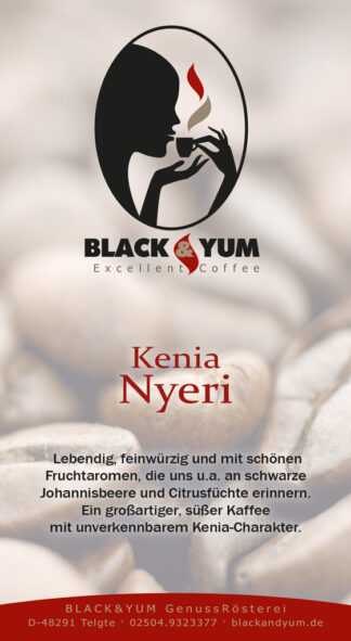 Kenia-Kaffee von Black and Yum