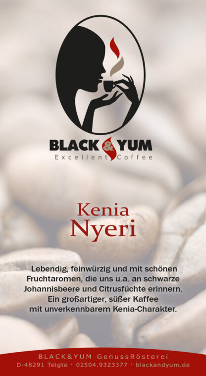 Kenia-Kaffee von Black and Yum