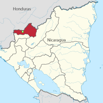 Karte Nicaragua