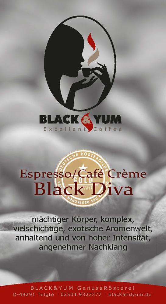 Premium Espresso Black Diva