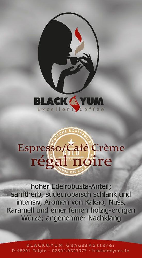 Premium Espresso-Blend régal noire